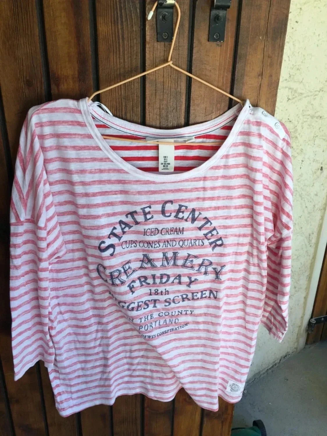 H&amp;M Breton striped T-shirt size s – photo 4